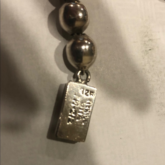 Silver Beaded Bracelet - Picture 5 of 8